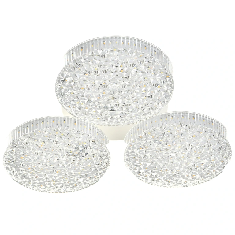 Плафон със смарт управление Dolly, бял, elbulgaria, led 30W, 4095lm, 3000-6000k, 4007r wh