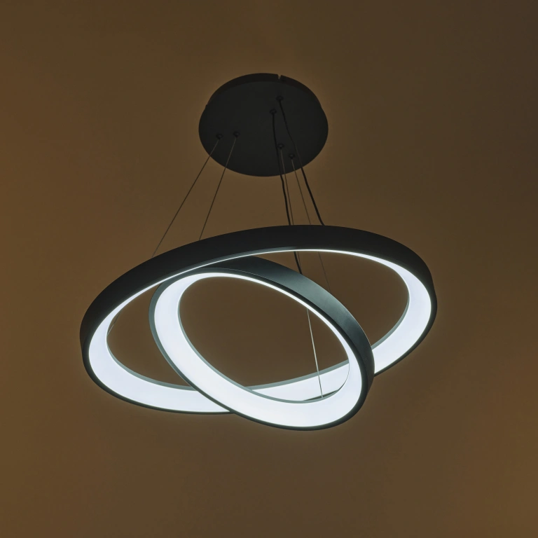 Полилей със смарт управление Maple, черен, elbulgaria, led 37W, 2776lm, 3000-6000k, 4005 bk