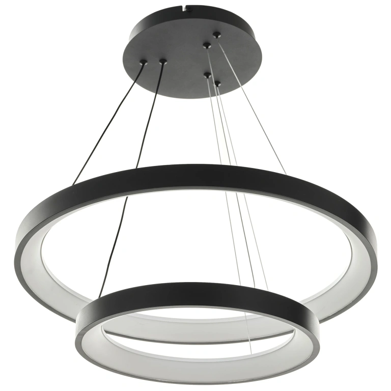 Полилей със смарт управление Maple, черен, elbulgaria, led 37W, 2776lm, 3000-6000k, 4005 bk