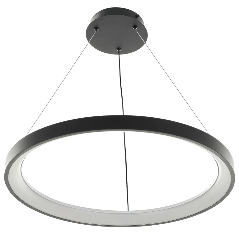 Полилей със смарт управление Maple, черен, elbulgaria, led 37W, 2700lm, 3000-6000k, 4004 bk