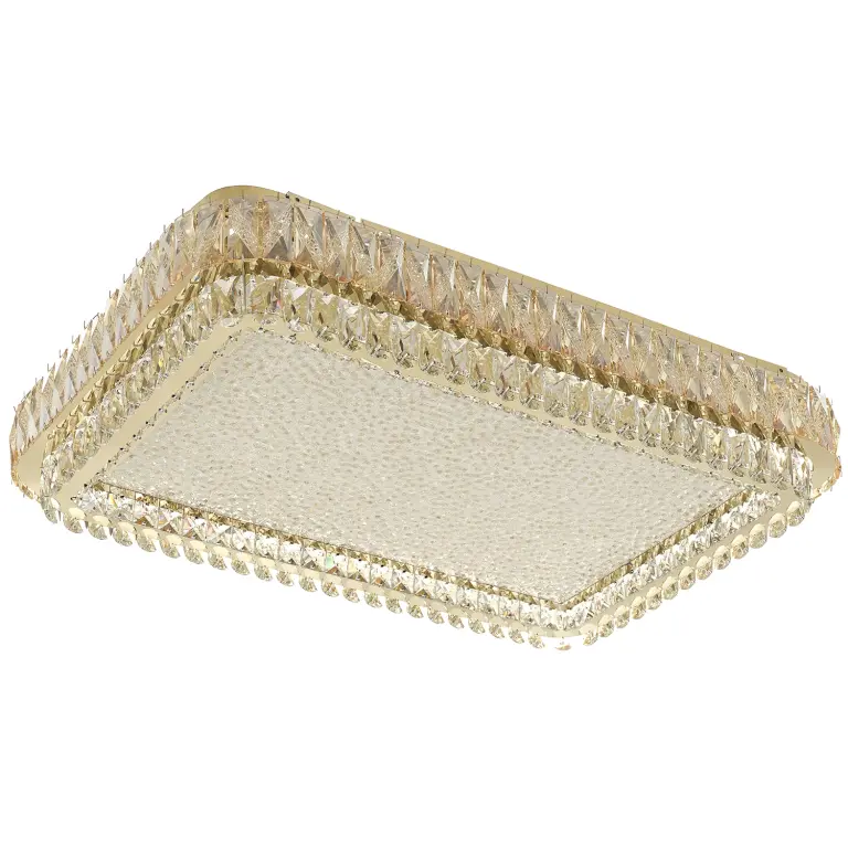 Плафон Oksana, златен, elbulgaria, led 288w, 3000-6000k,  4254/l85 gd