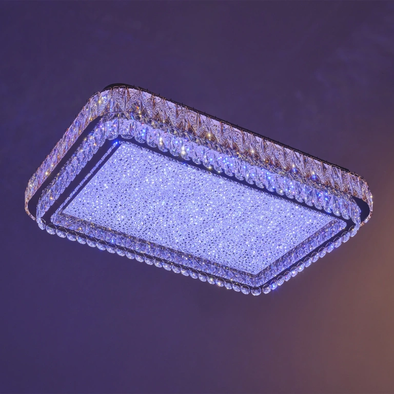 Плафон Oksana, златен, elbulgaria, led 288w, 3000-6000k,  4254/l85 gd