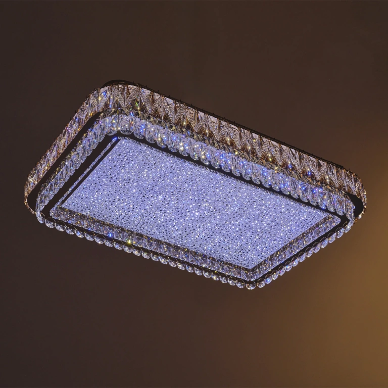 Плафон Oksana, златен, elbulgaria, led 288w, 3000-6000k,  4254/l85 gd