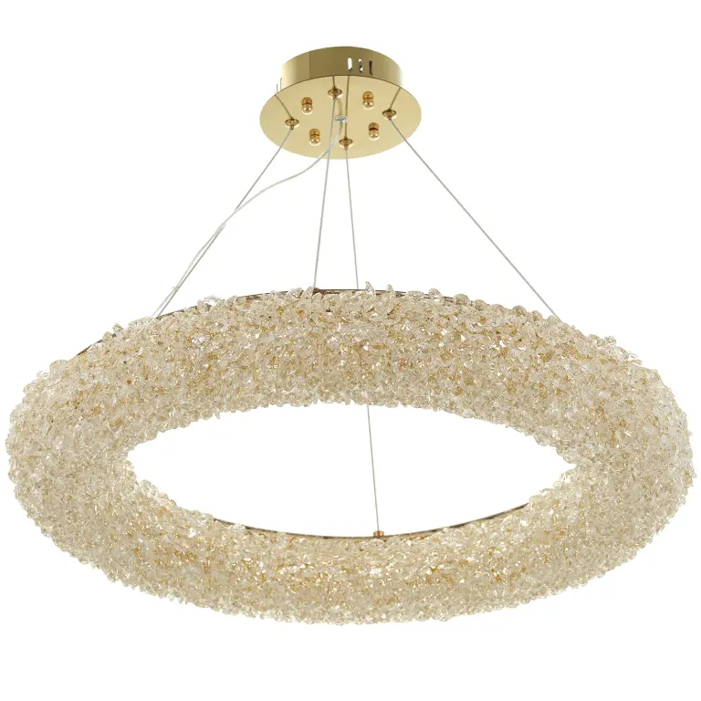 Полилей Excelsior, златен, elbulgaria, led 110w, 3000-6500k, 4280/600 FGD