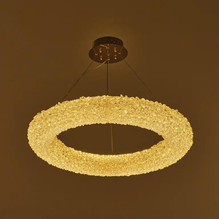 Полилей Excelsior, златен, elbulgaria, led 110w, 3000-6500k, 4280/600 FGD