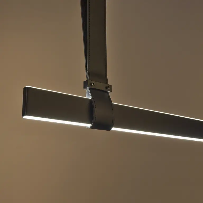 Полилей Cupola, черен, elbulgaria, led 48w, 3000k-6000k, 4229/1200 BK