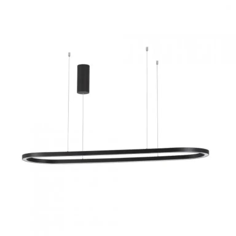 Полилей CUPPE, black, nova luce, led 56w, 3000K, 9345624