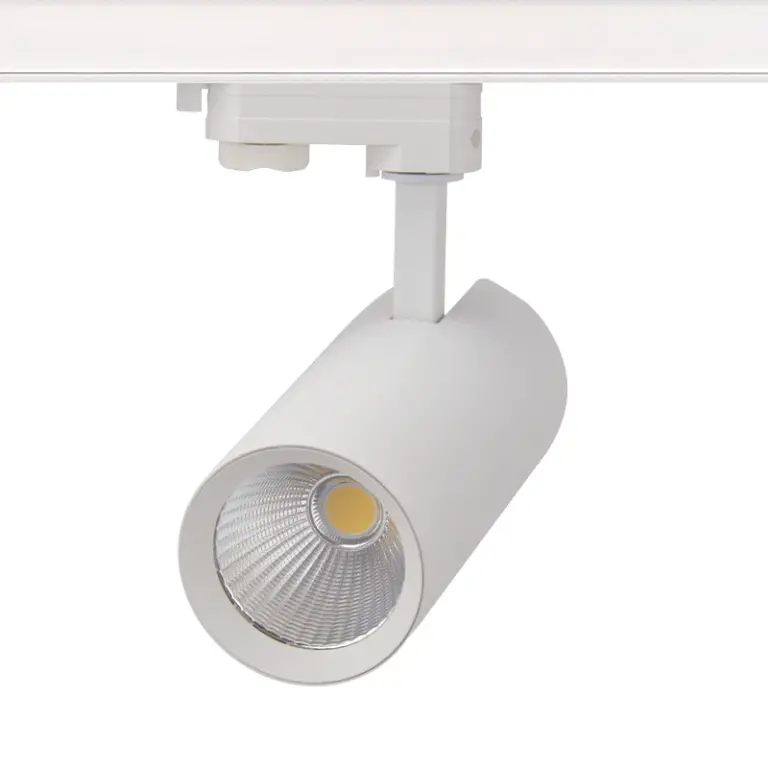 (copy) спот за трифазна шина track, white, 1xE27 par 30, aca lighting, 243tlw4w