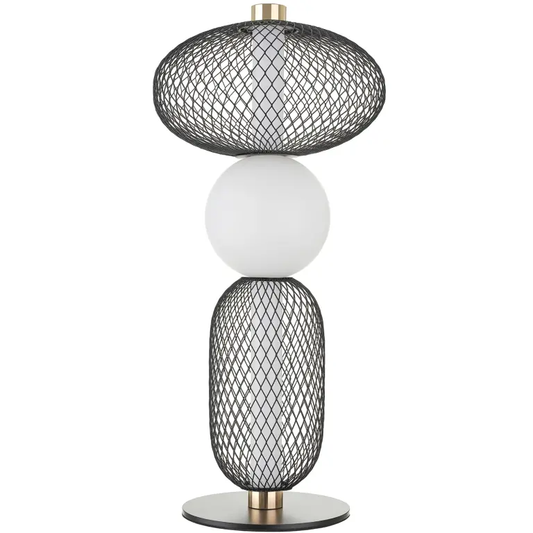 Настолна лампа Rhea, черен, elbulgaria, led 18w, 4000k, 4246 TL
