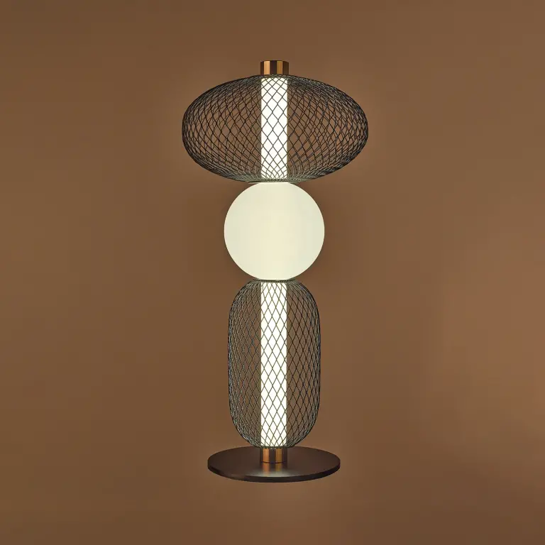 Настолна лампа Rhea, черен, elbulgaria, led 18w, 4000k, 4246 TL
