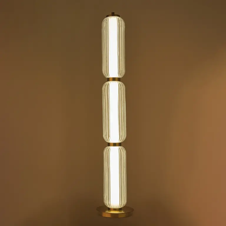 Лампион Cronus, матирано злато, elbulgaria, led 45w, 4000k, 4244/FL CP