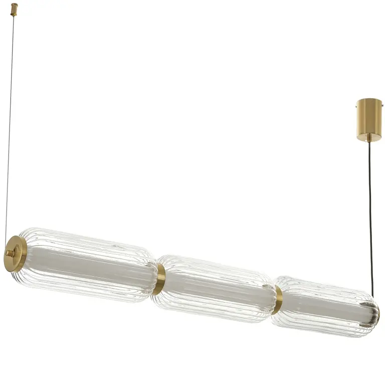 Полилей Cronus, матирано злато, elbulgaria, led 45w, 4000k, 4244/3 CP