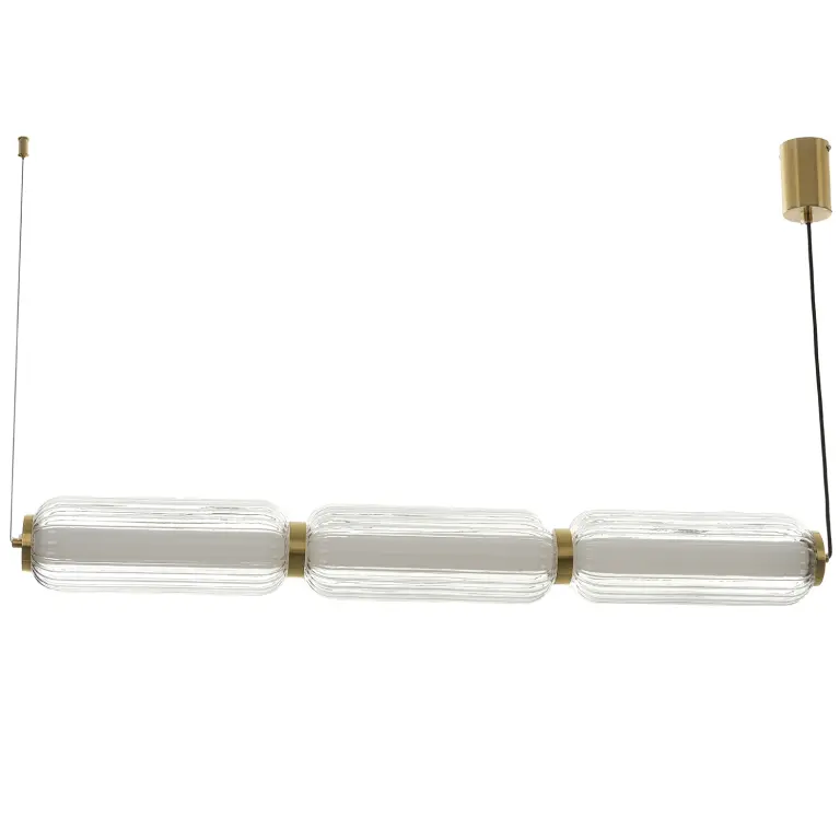 Полилей Cronus, матирано злато, elbulgaria, led 45w, 4000k, 4244/3 CP