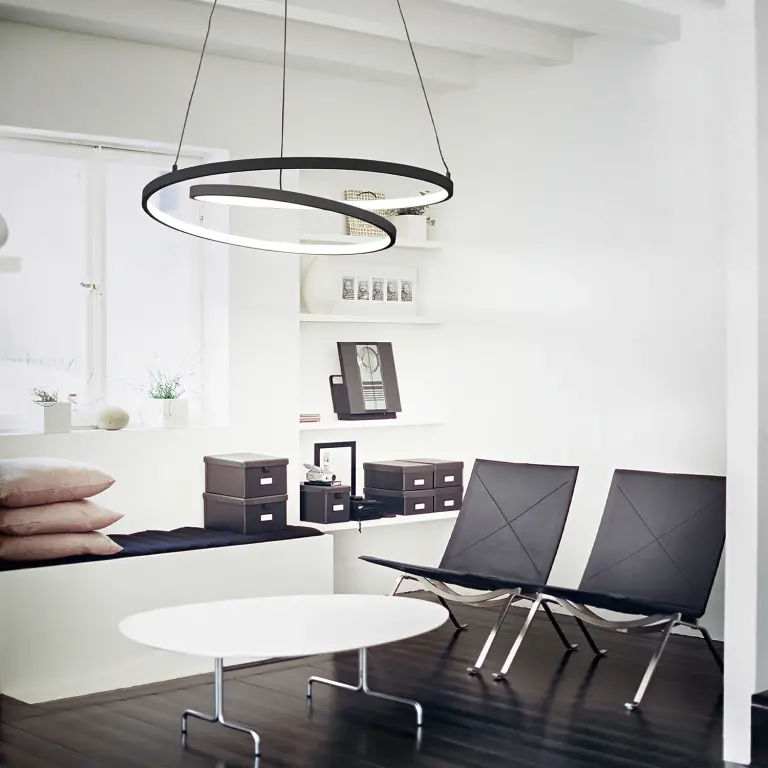 (copy) пендел oz, black, ideal lux, led 55w, 3000k, 6100lm, 304588