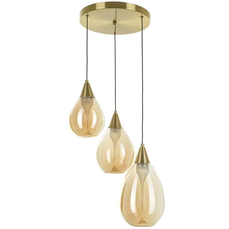 Полилей Getafe, мат злато, elbulgaria, led 21w, 3000-6000k, 4166/3 GD