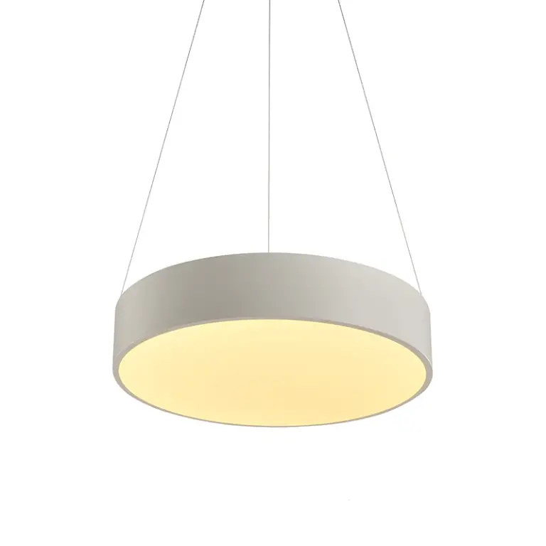 Пендел optimus с три режима на светлината, бял, aca lighting, led 50w, 3000k - 4500k - 6500k, 4800lm, hm29ledp50whcct