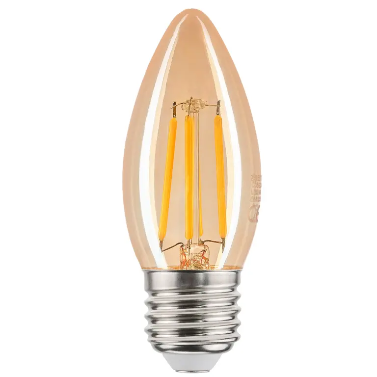 Димируема Led лампа 4W, E27, 400lm, 2700k, C35E27427D