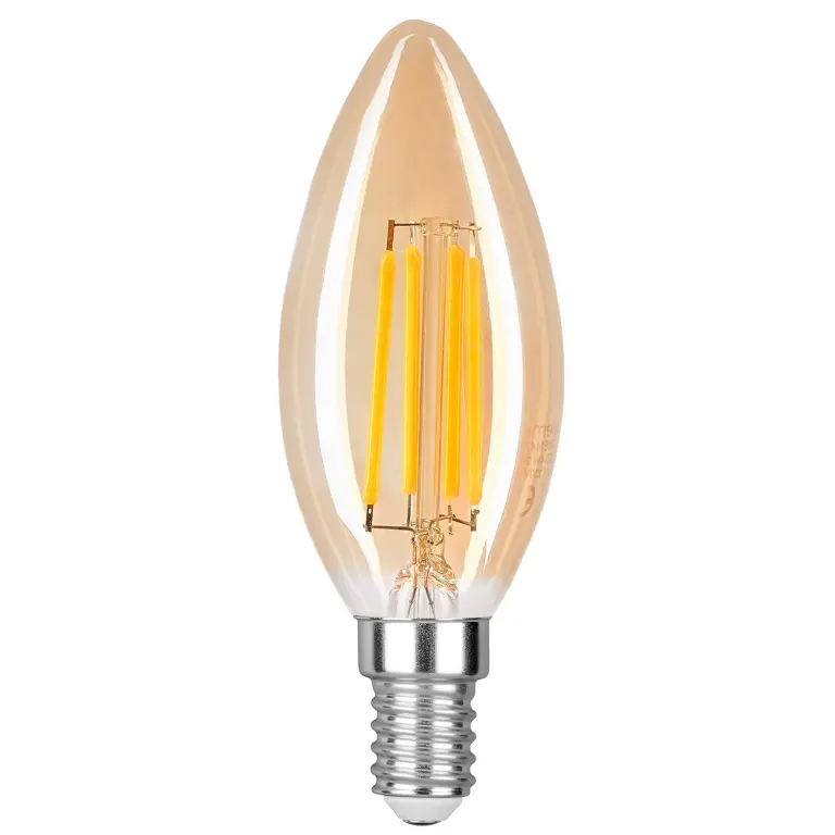 Димируема Led лампа 4W, E14, 400lm, 2700k, C35E14427D