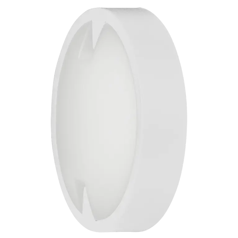 Led плафон, ultralux, ip65, бял, 12w, 4000k, 800lm, LBH1240WH