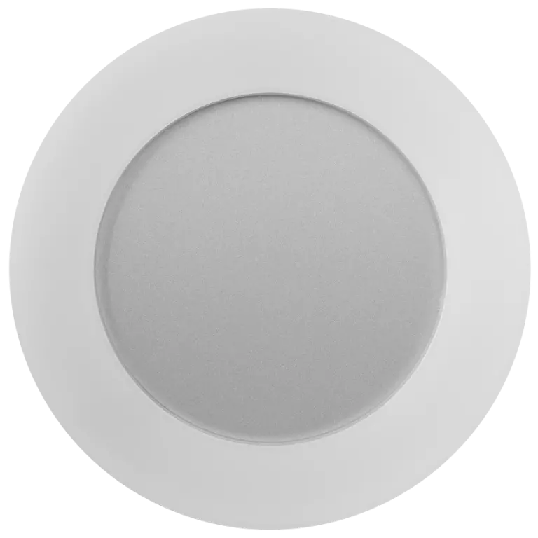 Led плафон кръг, ultralux, ip65, бял, 15w, 4000k, 1000lm, LBHR1540WH