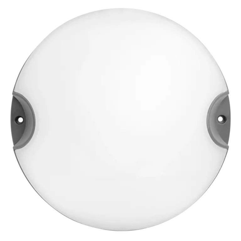 Led плафон кръг, ultralux, ip54, сив, 11w, 4500k, 1150lm, LBHD1140GR