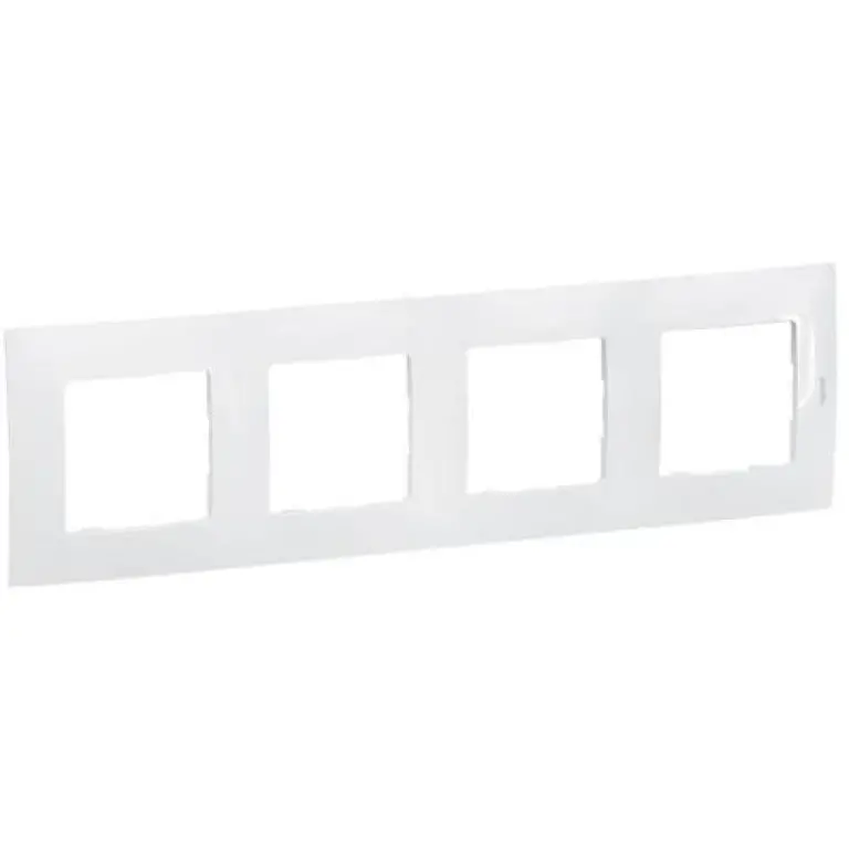 четворна рамка new niloe, бял, legrand, NP114WH
