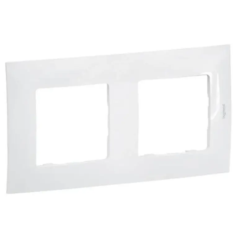 двойна рамка new niloe, бял, legrand, NP112WH