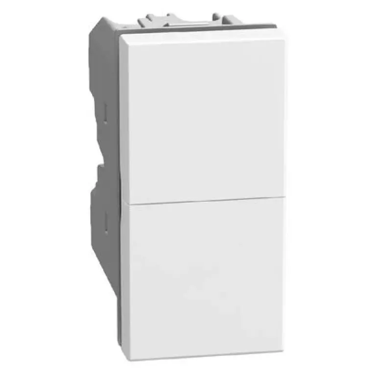 2 PUSHBUTTON 1P NO WHITE ,light now, bticino, YW4036