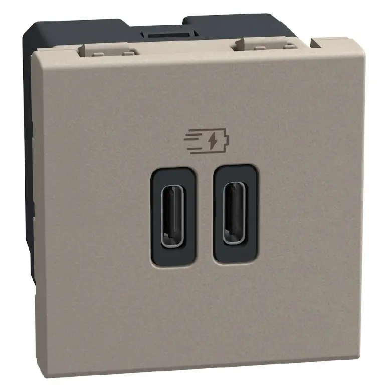 USB CHARGER CC ,light now, bticino, YG4286C2