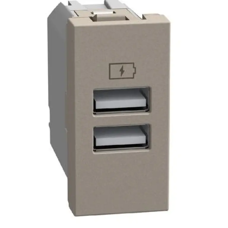 USB CHARGER AA ,light now, bticino, YG4191AA