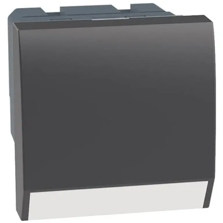 Индикаторна лампа с бял LED 0.5W, 230V, 2 мод. графит, light now, bticino, YD4382
