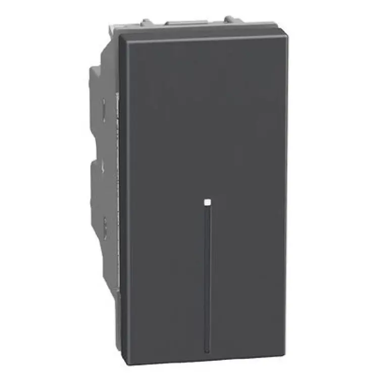 Девиаторен ключ аксиален 1мод. графит , light now, bticino, YD4053A