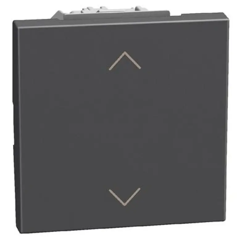 Ключ за щори с блокировка 2мод. 10AX, графит, light now, bticino, YD4037NM2
