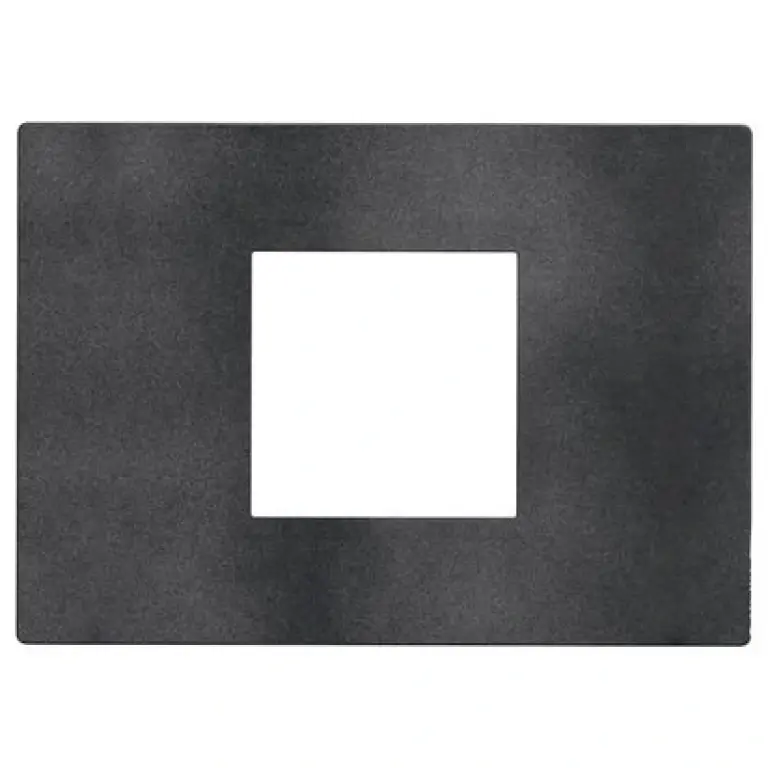 Рамка 2мод. сив меланж/dark grey, light now, bticino, YA4819DS
