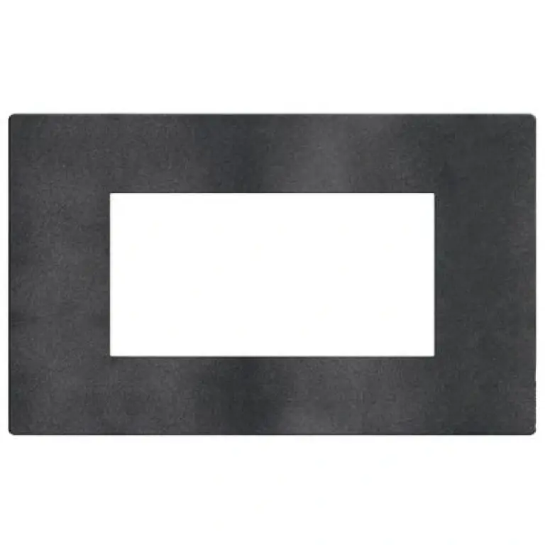Рамка 4мод. сив меланж/dark grey, light now, bticino, YA4804DS