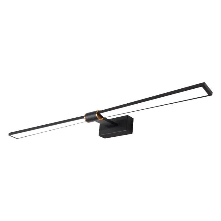 Аплик papigion, черен, aca lighting, led 18w, 4000k, 1170lm, pn1404ledw81bk
