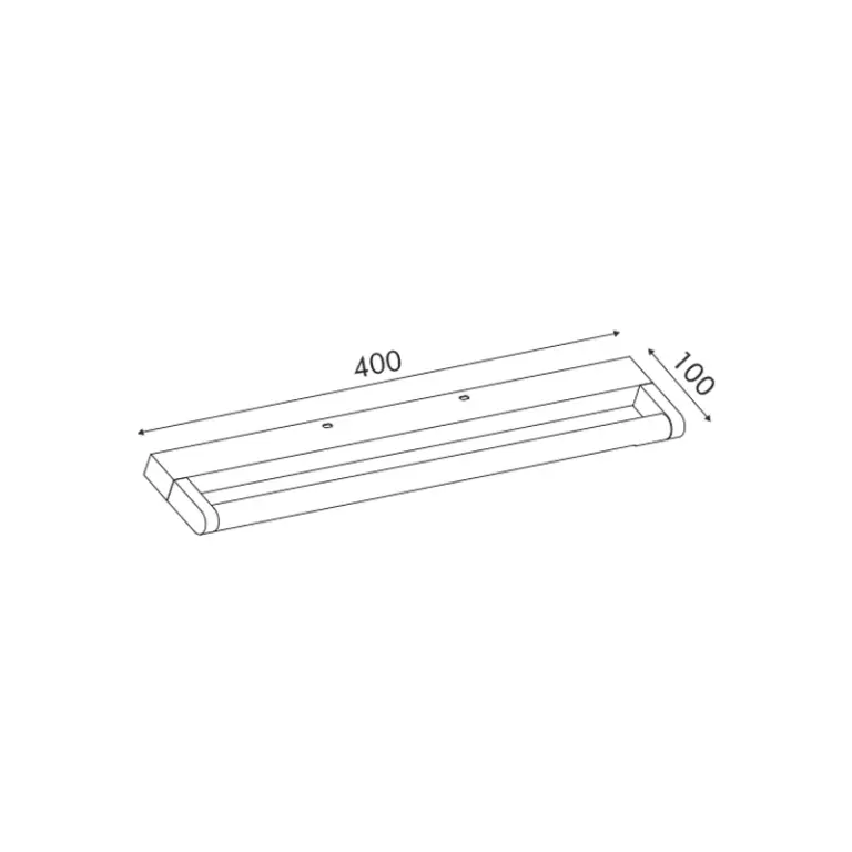 (copy) Аплик bati, хром, aca lighting, led 6w, 3000k, 380lm, pn283led40ch