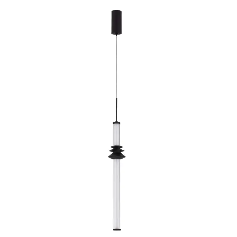 Пендел STALACTITE, sandy black, nova luce,8w, 3000k, 465Lm , 9236402