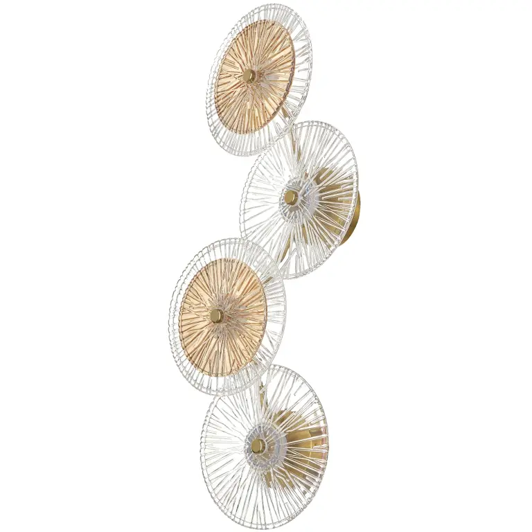 Аплик Armadillo, златен, elbulgaria, led 12w, 800lm, 3000-6000k, 4331/4