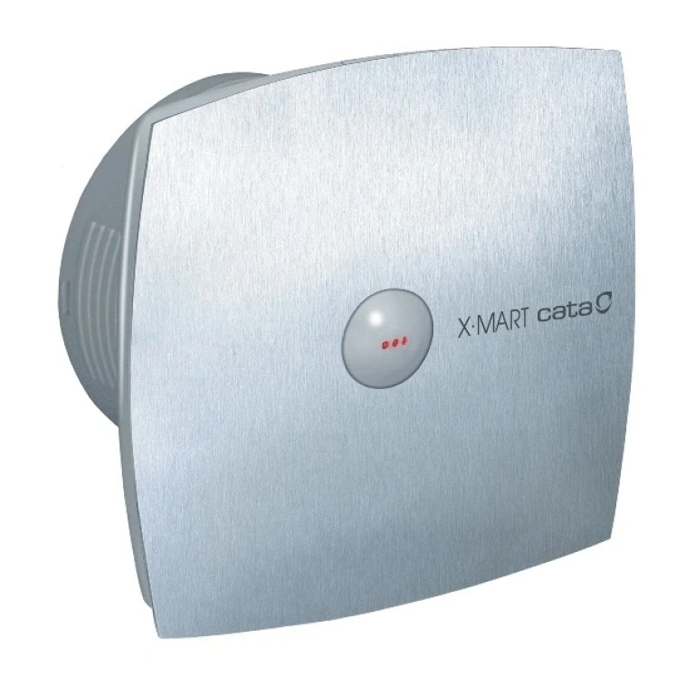 Вентилатор за баня с автоматична клапа, инокс, cata, x-mart matic inox, ф150, 320 m3/h, 25w, x-mart matic inox15, C01065000