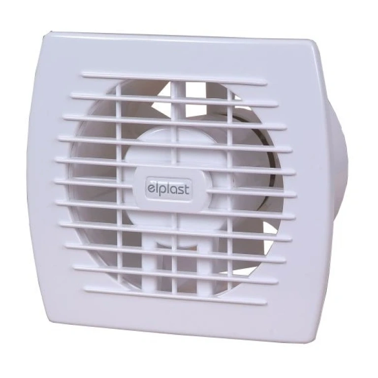 Вентилатор за баня, бял, eol, elplast, ф120, 150m3/h, 19w, 120b