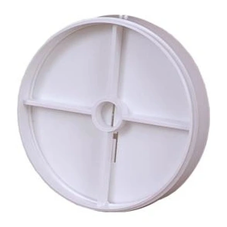 Клапа универсална ф 120, бял, zl, elplast, ф120, zl120