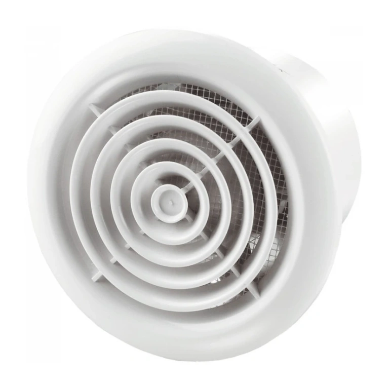 Вентилатор за баня, бял, vents, ф100, 98m3/h, 14w, vents100pf