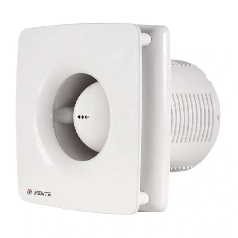 Вентилатор за баня, бял, vents, ф100, 95m3/h, 14w, vents100r