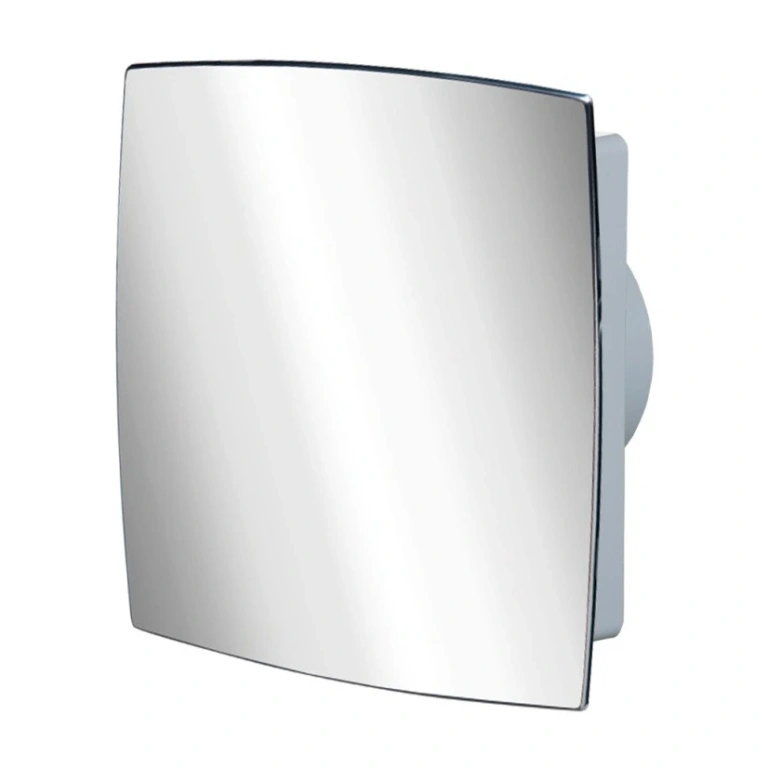 Вентилатор за баня, хром, vents, ф100, 88m3/h, 14w, vents100lda chrome