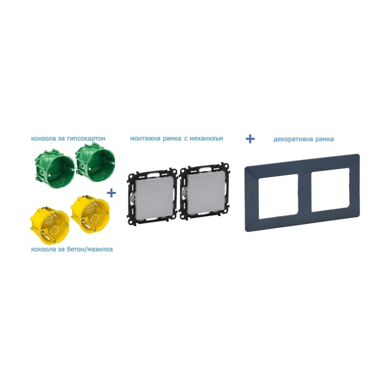 Компютърна розетка единична rj45 utp кат.5е, бяла, legrand, valena life, 753140