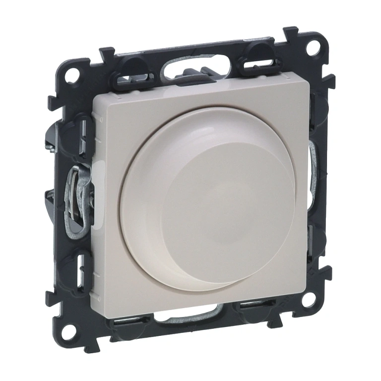 ротационен димер led  5-75w, крем, legrand, valena life, 752260 