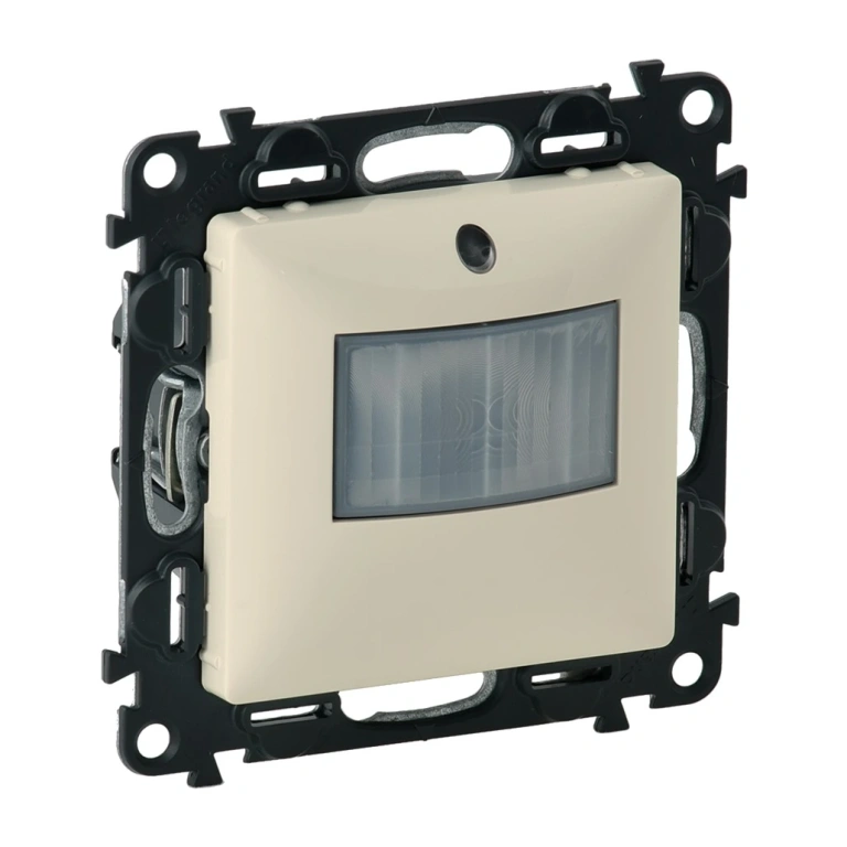 автоматичен ключ без "0" проводник led 3- 100w, крем, legrand, valena life, 752270A