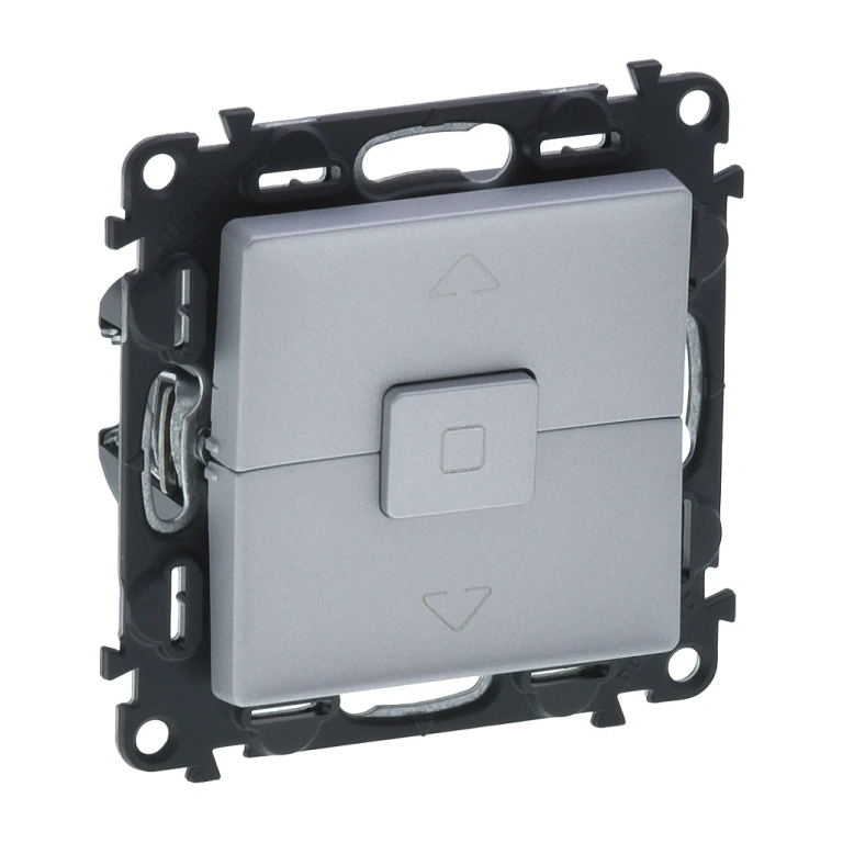 бутон за щори, алуминий, legrand, valena life, 752330