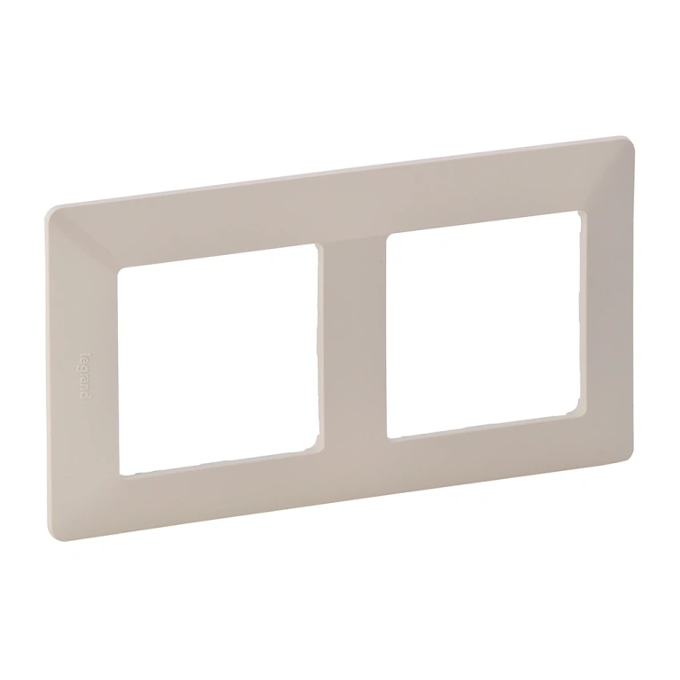 pvc двойна рамка, крем, legrand, valena life, 754042